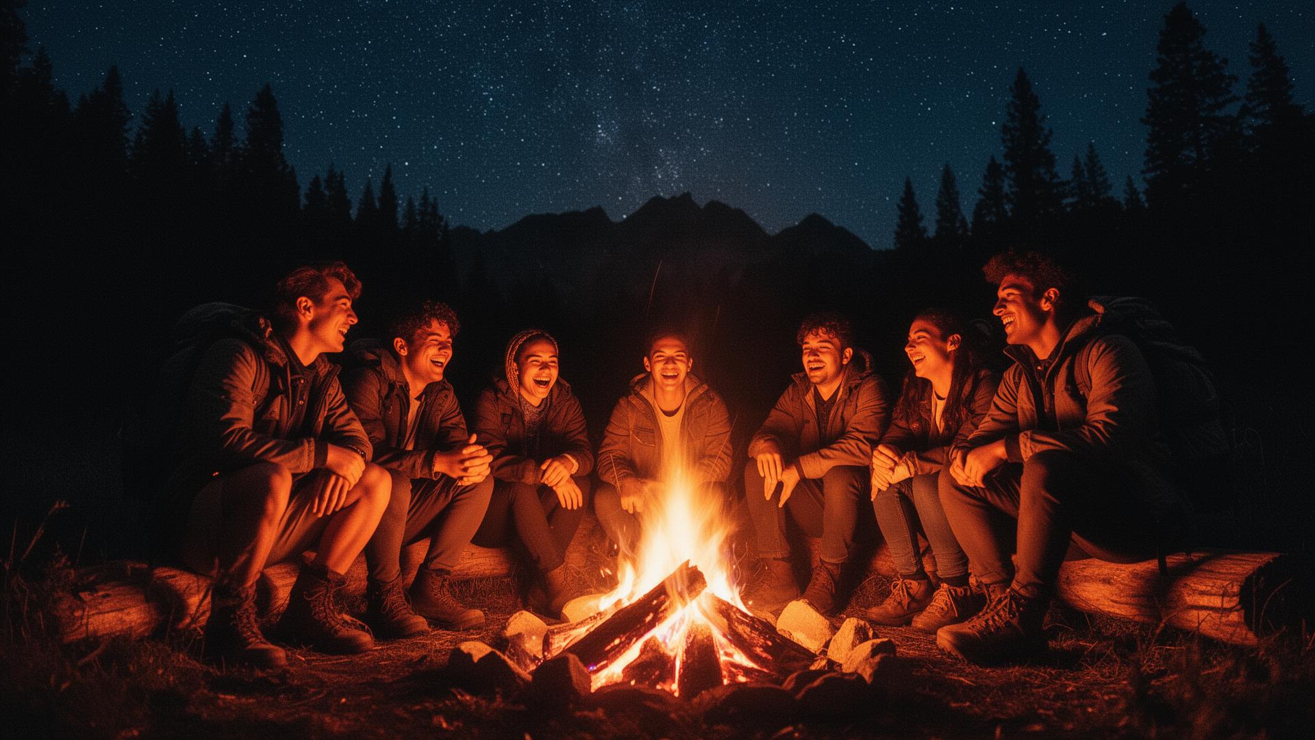 Strangers tonight. Friends by sunrise.